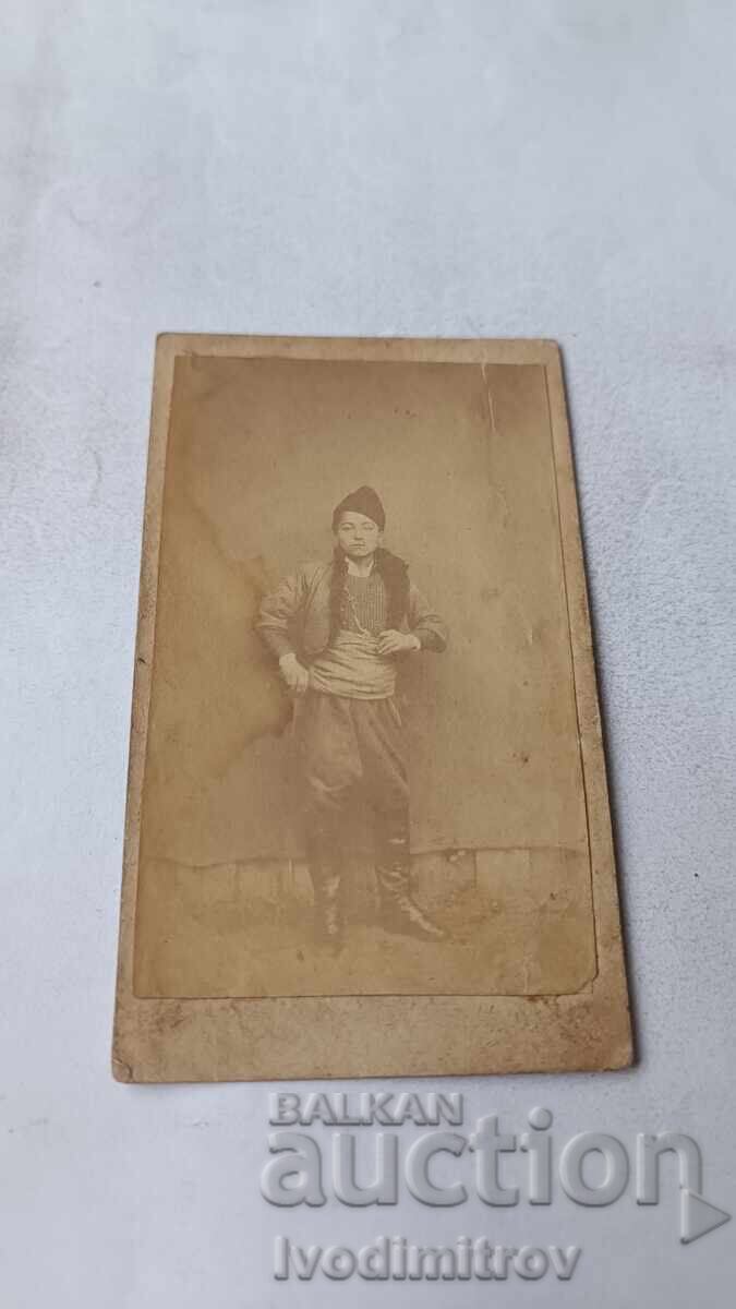 Снимка Млад мъж Картон