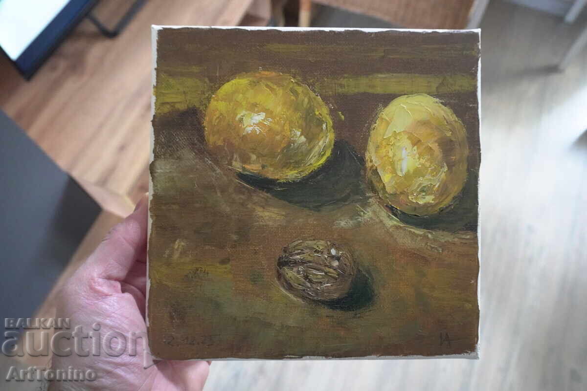 Λαδομπογιά - Νεκρή Φύση - Λεμόνια - Αντόν Γιορντάνοφ - 6