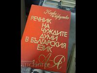 Λεξικό ξένων λέξεων στη βουλγαρική γλώσσα