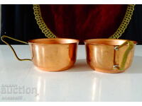 Χάλκινα μπολ 130 ml, καθαρός χαλκός