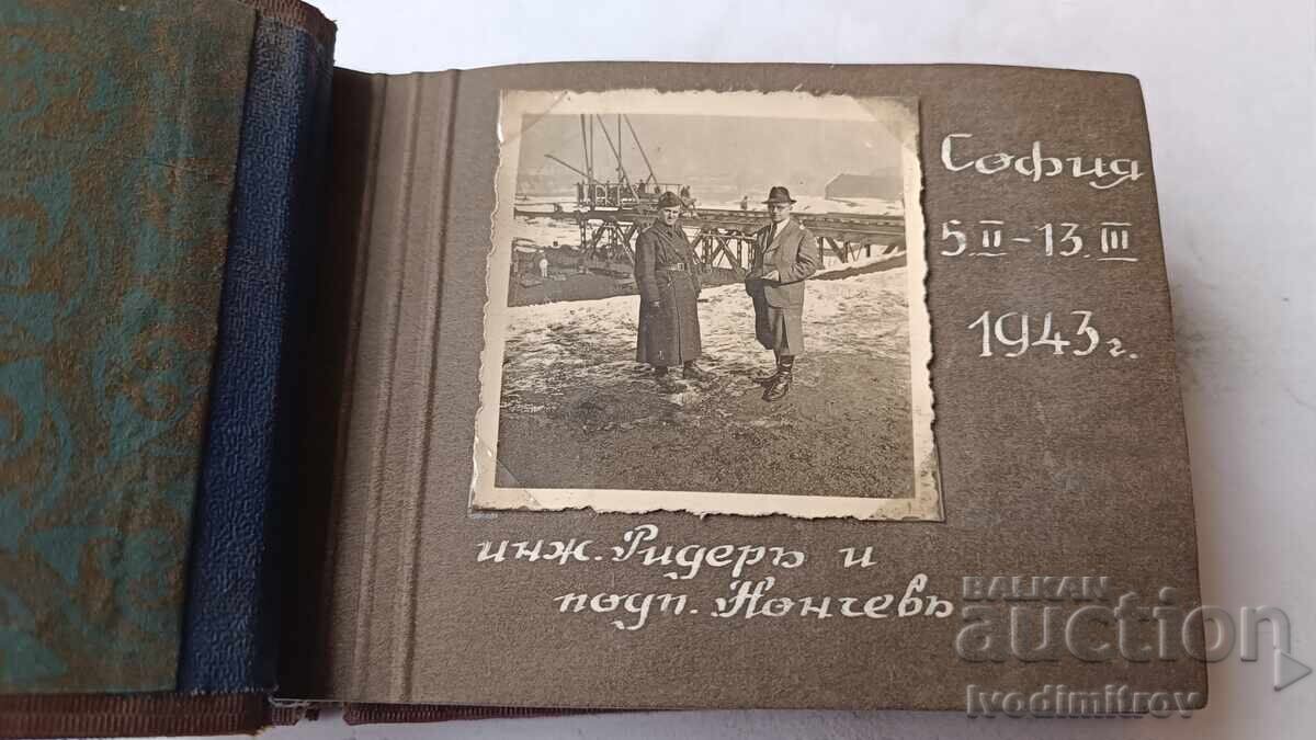 Album Sofia Construcție pod feroviar peste râul Iskar 1943 cu preț € 18.64 | 36.46 BGN