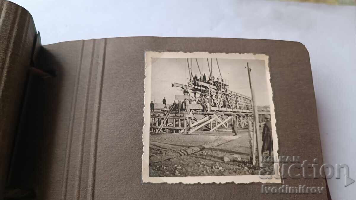 Livrarea Album Sofia Construcție pod feroviar peste râul Iskar 1943