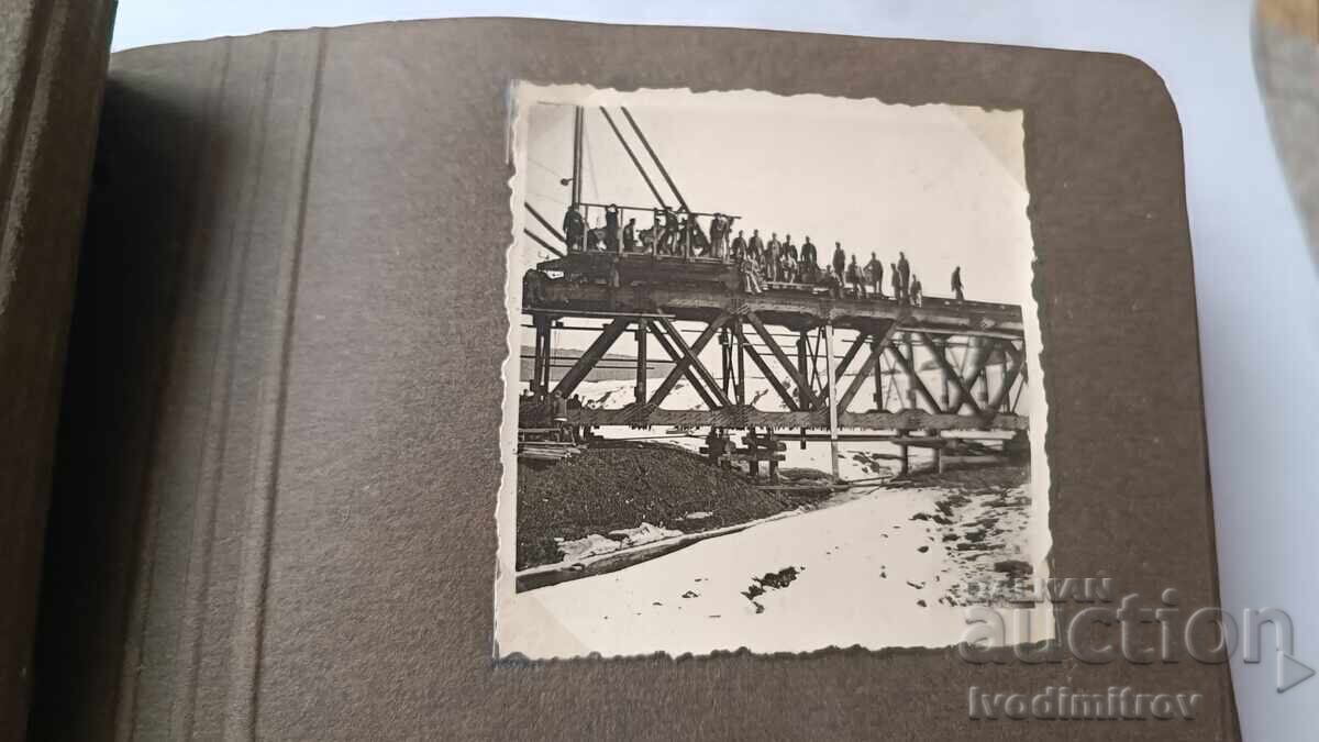 Album Sofia Construcție pod feroviar peste râul Iskar 1943 - 7