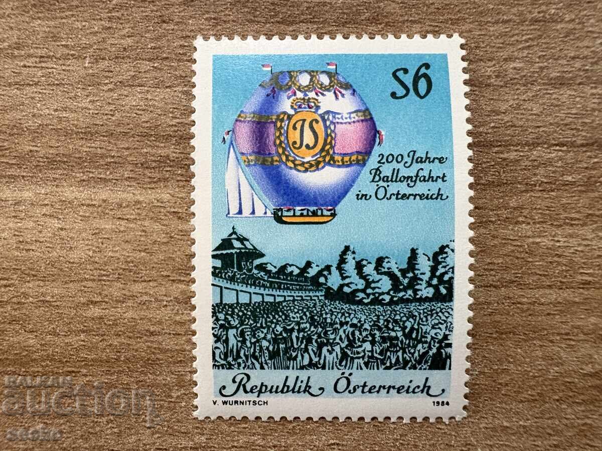 Austria - 200g. on ballooning in Austria (1984) MNH Austria - 200g. on ballooning in Austria (1984) MNH