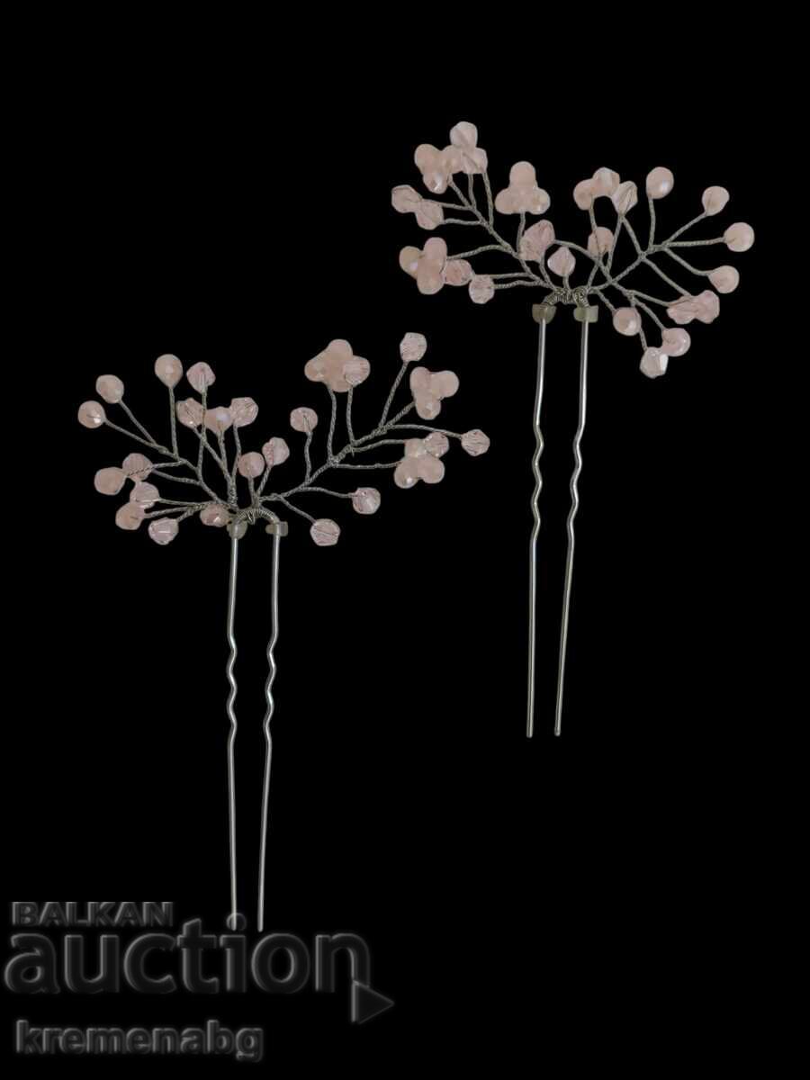 Χειροποίητα τσιμπιδάκια μαλλιών Χειροποίητα τσιμπιδάκια μαλλιών