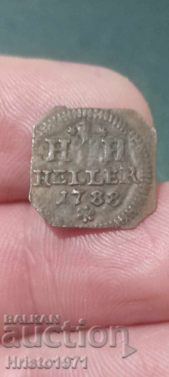 1 Heller 1788 Saxonia-Hildburghausen