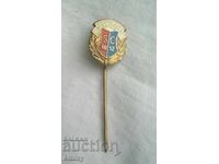 Insignă fotbal - Csepel SC / SK Chepel, Ungaria