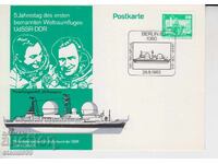 Пощенска карта FDC MAX КОСМОНАВТИ