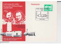Пощенска карта FDC MAX КОСМОНАВТИ