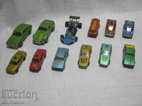 Collection 12 Old Bulgarian Models Toy Cars Matchbox