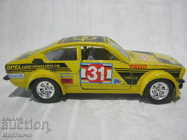 Стар модел количка Opel Kadet GT/E Rally 1/24 Burago - 5