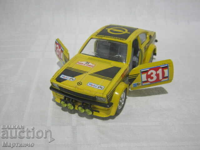 Стар модел количка Opel Kadet GT/E Rally 1/24 Burago - 6