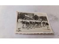 Photo Sofia Students from the Jewish Children's Playground on the street