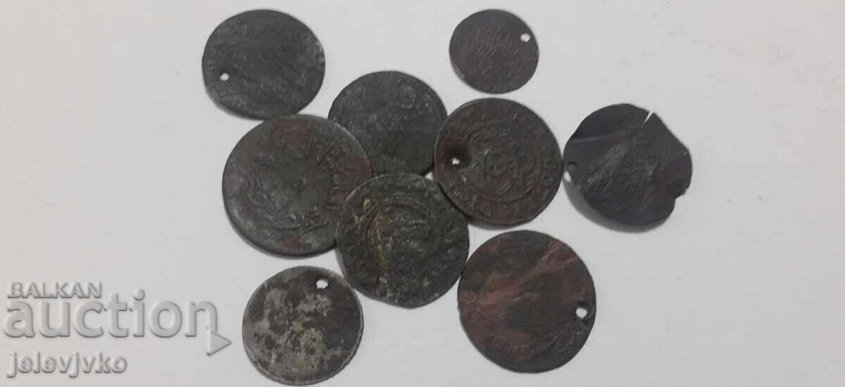 Lot of Ottoman coins