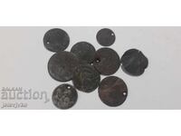 O mulțime de monede otomane