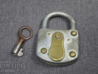 OLD RETRO KATTINAR WITH KEY BURG GERMANY