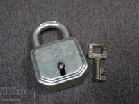 OLD RETRO KATTINAR WITH KEY BURG GERMANY