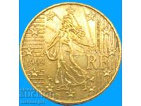 Франция 10 евро цента 1999