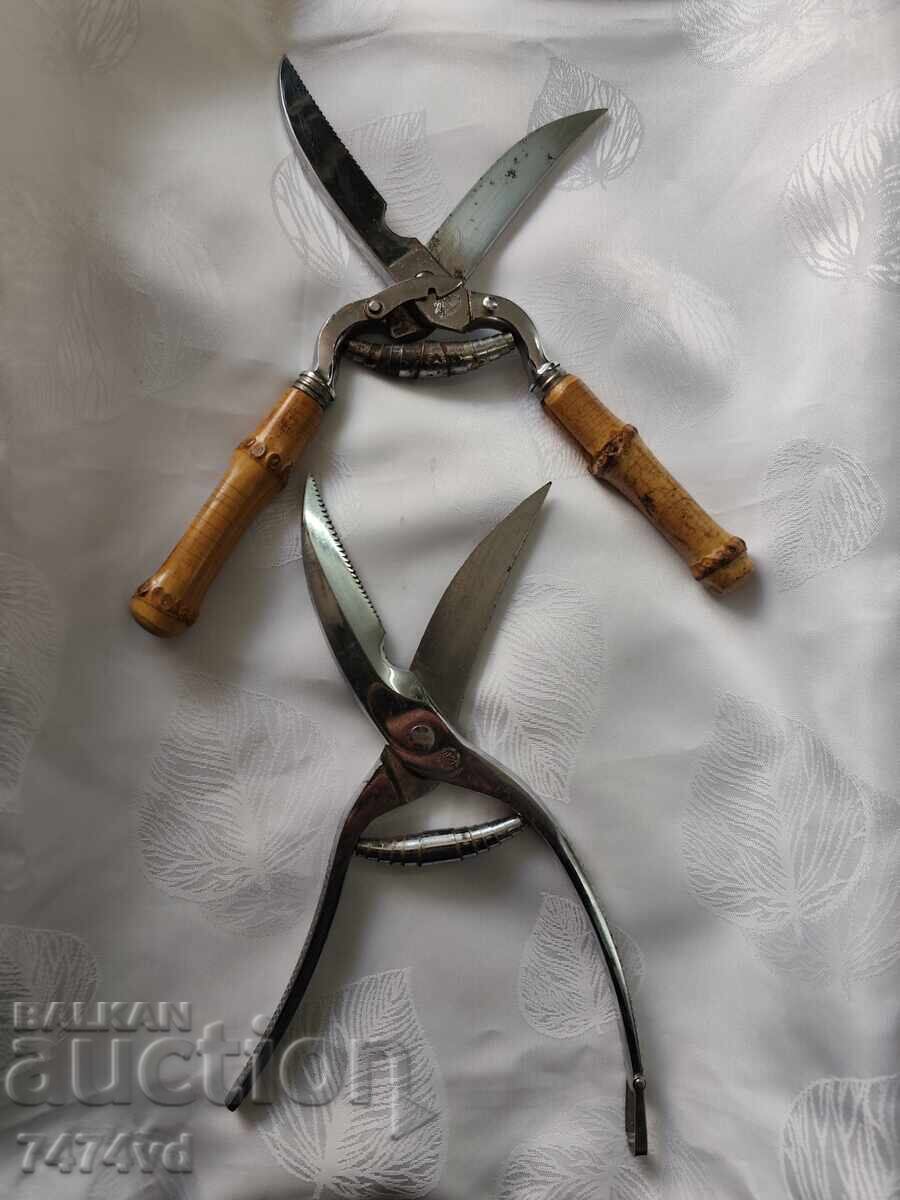 Două modele de foarfece germane autentice pentru tranșat carne cu preț € 50.00 | 97.79 BGN