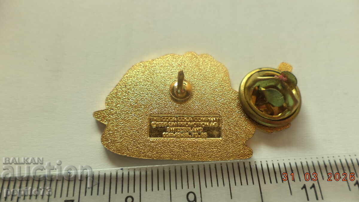 Аукцион значка Швейцария, Coca Cola, 1994