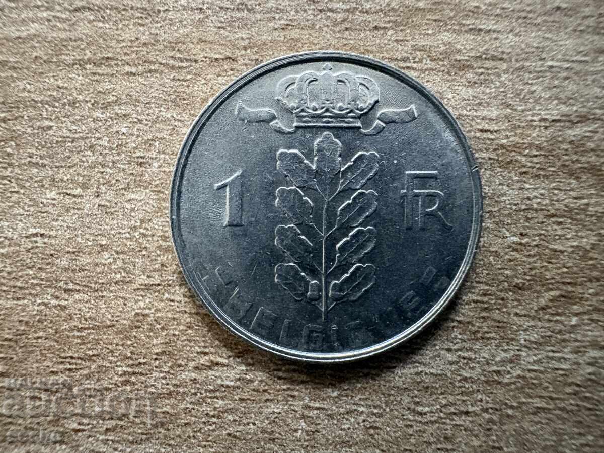Belgia - 1 franc (1980) - BELGIQUE
