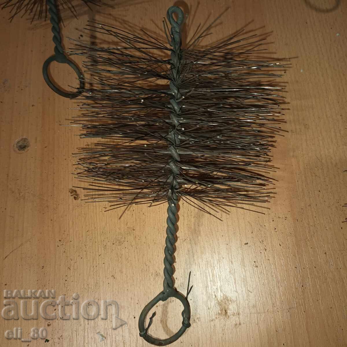 Delivery of New chimney cleaning brushes. 5 pieces
