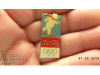 Insignă, Coca Cola, 1994, olimpică