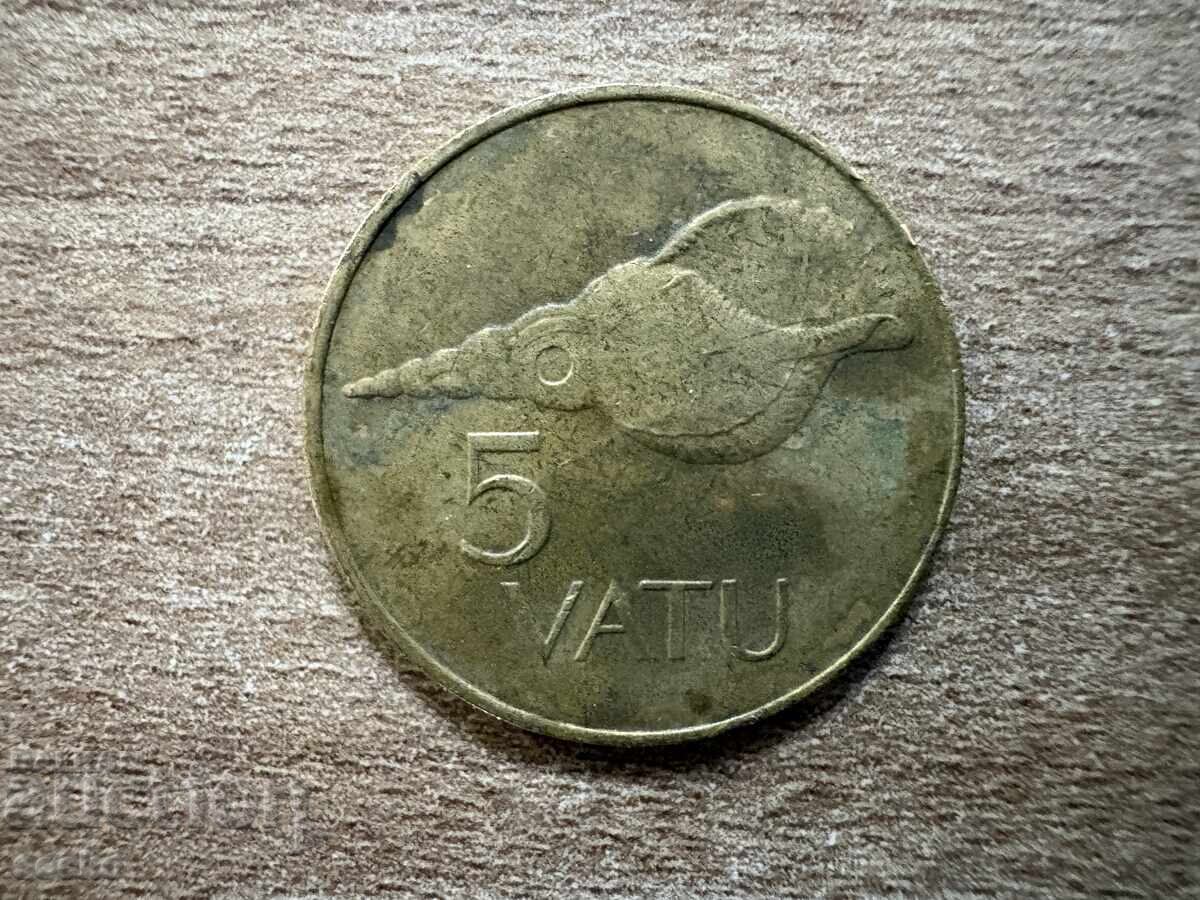 Vanuatu - 5 vatu (1995)