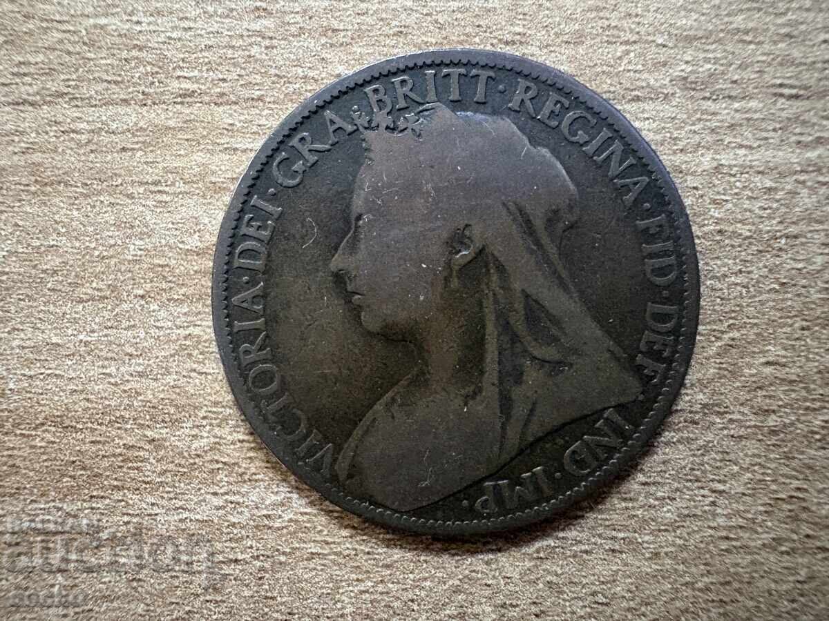 Marea Britanie - 1 penny (1901) cu preț € 0.85 | 1.66 BGN