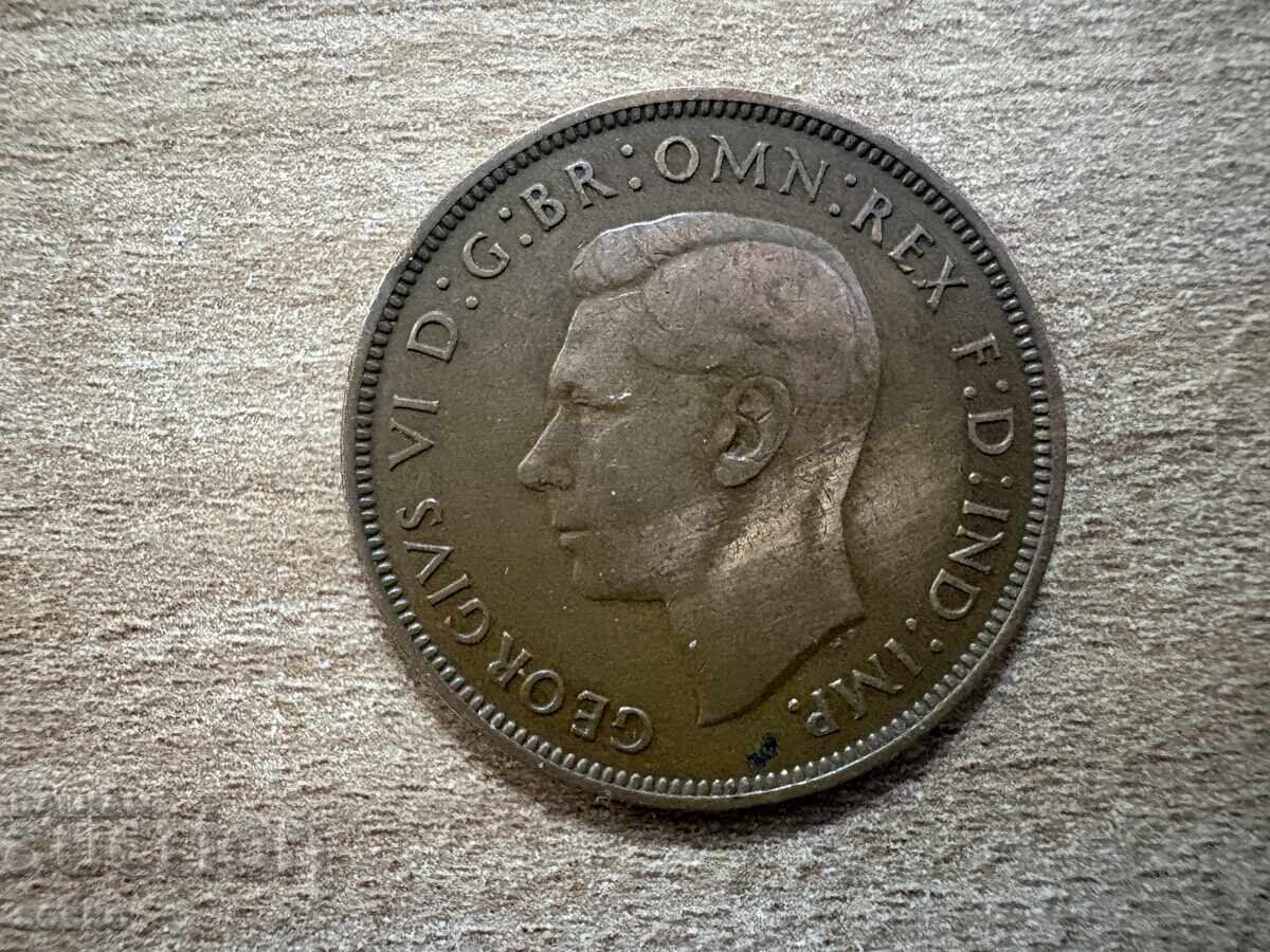 Ηνωμένο Βασίλειο - 1 πέννι (1939) με τιμή € 0.35 | 0.68 BGN