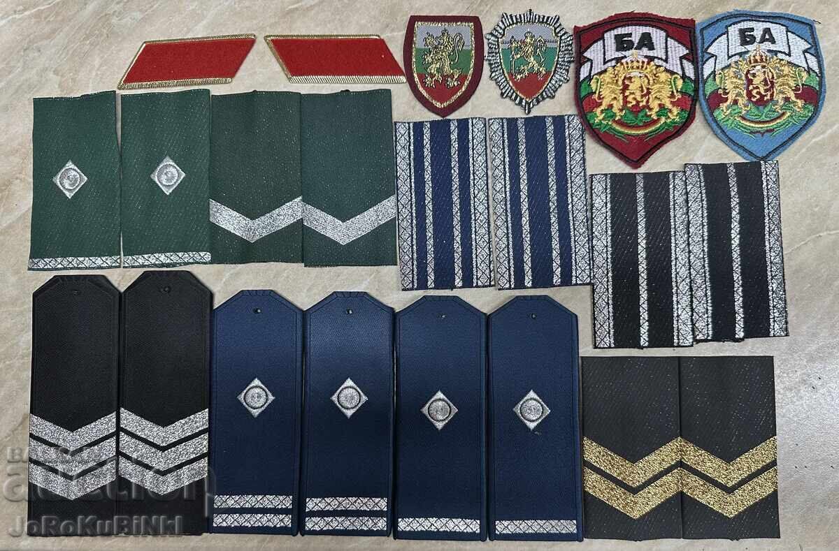 LOT Patches, Emblems, Shoulder Straps