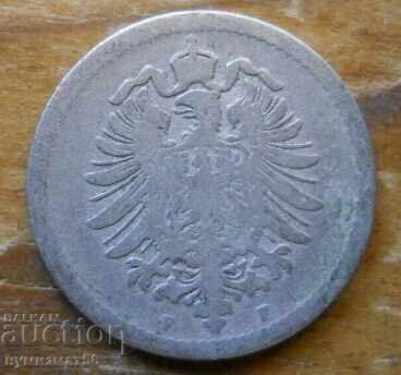 5 Pfennig 1874 - Germany ( F ) with price € 1.20 | 2.35 BGN 5 Pfennig 1874 - Germany ( F ) with price € 1.20 | 2.35 BGN