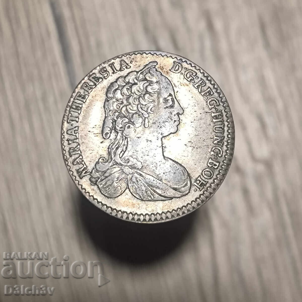 6 crucișoare 1743 Austria * Maria Terezia *