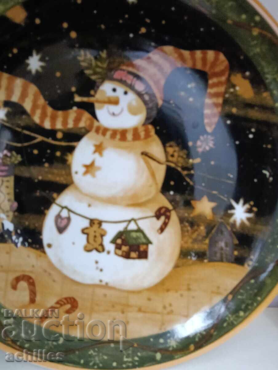 Porcelain plate 27 cm with price € 10.00 | 19.56 BGN