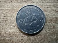 Eastern Caribbean - 10 Cents (1999)