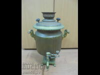 №*8556 Αντίκα Σαμοβάρι από χαλκό και ορείχαλκο