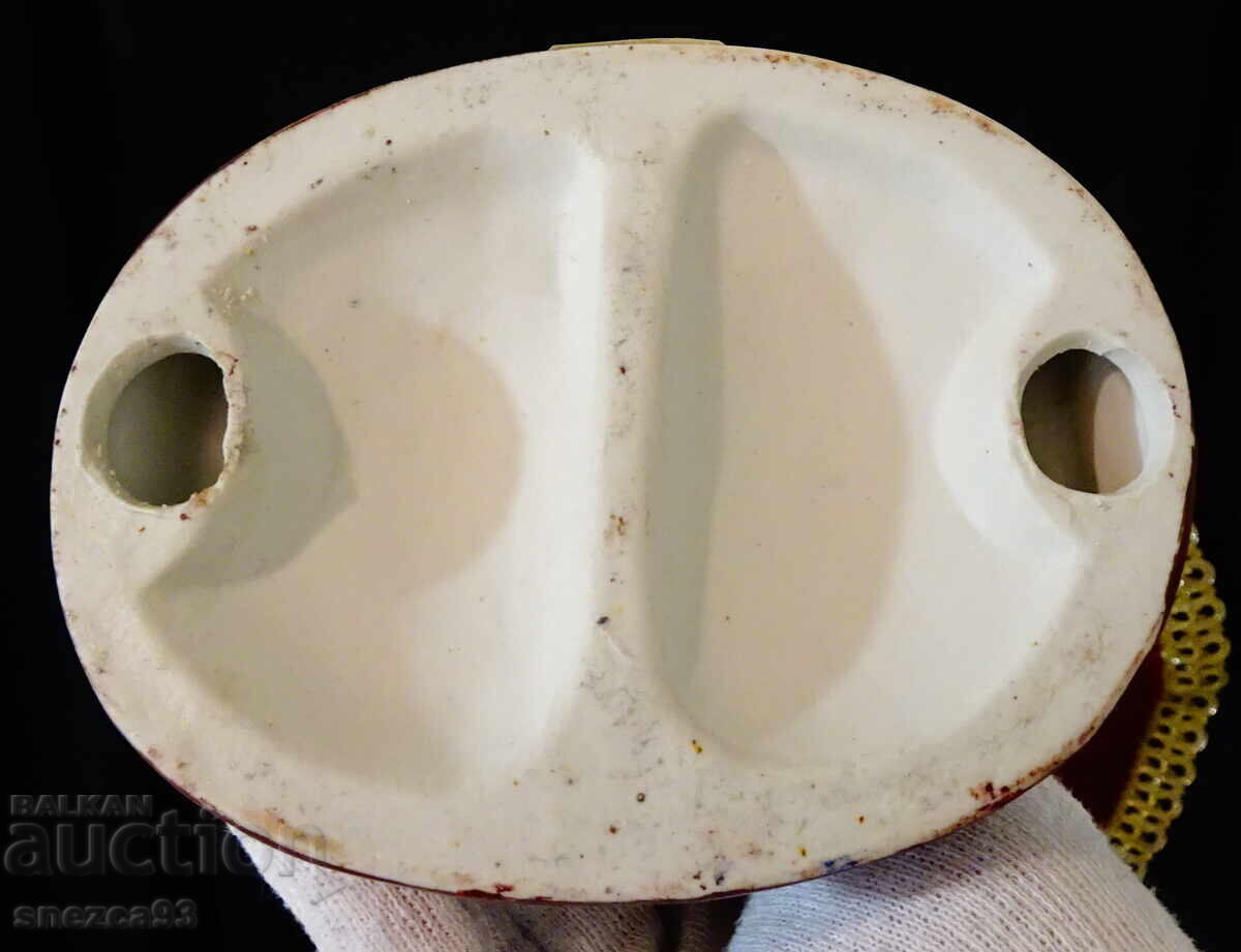 Statuiță germană din porțelan Copii care își verifică ceasul - 7 Statuiță germană din porțelan Copii care își verifică ceasul - 7