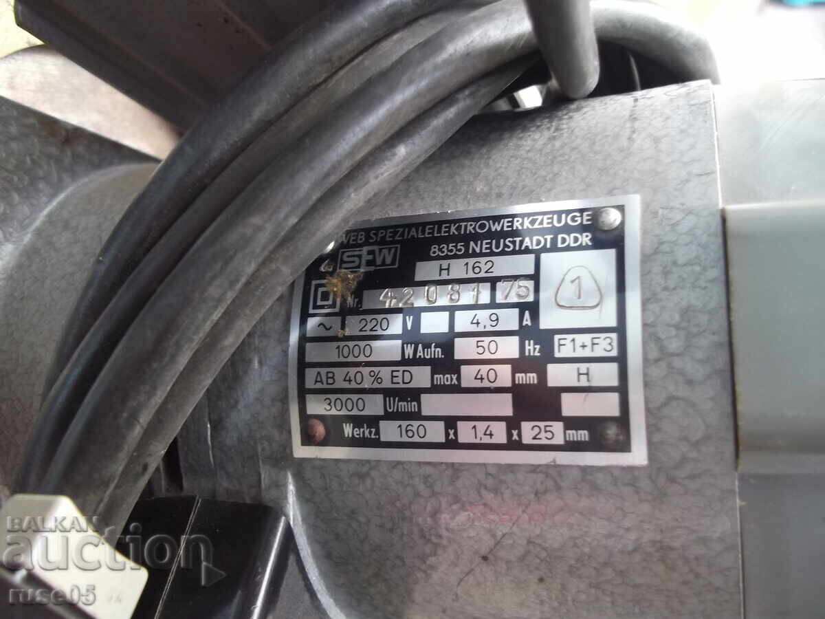 Licitație Circular "H 162" est-german / DDR-RDG / manual de lucru Licitație Circular "H 162" est-german / DDR-RDG / manual de lucru