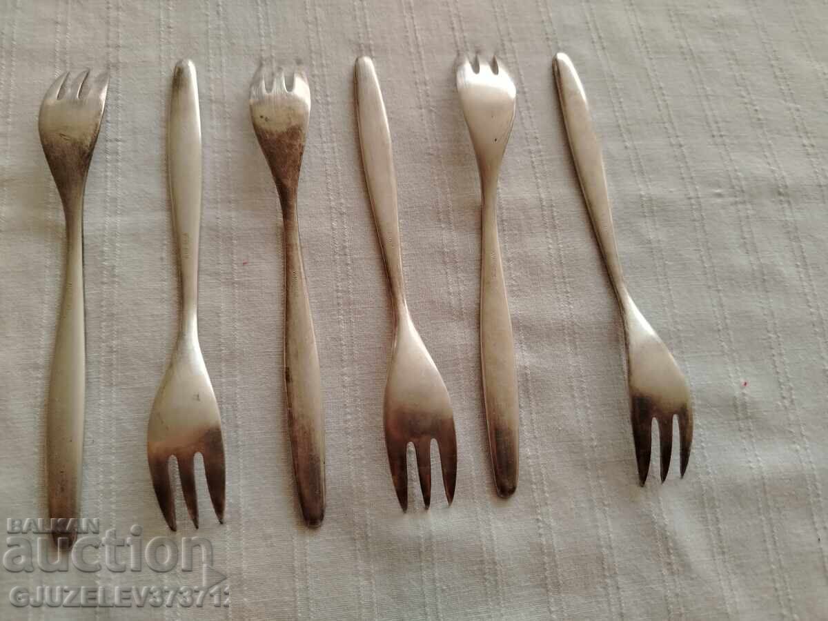 Доставка на 6 вилички със сребърно покритие, WMF