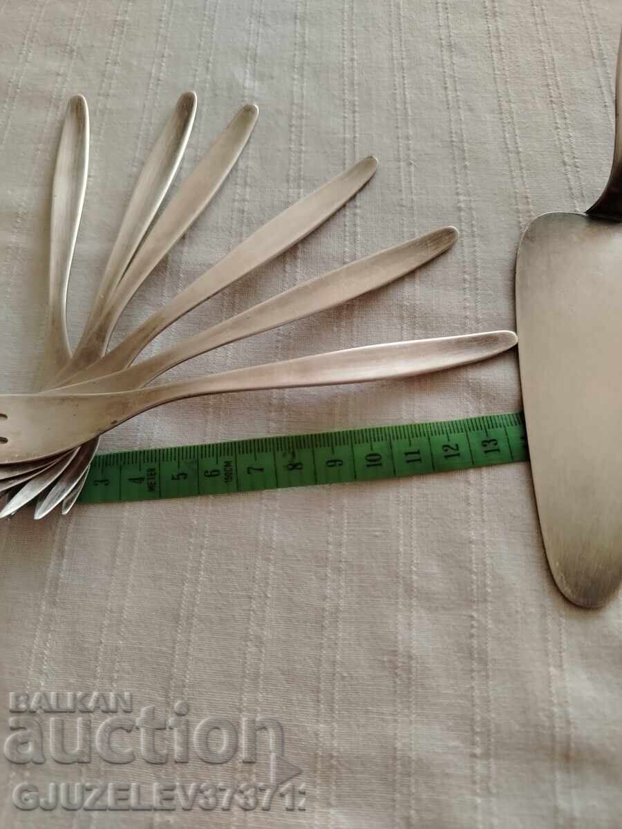 6 вилички със сребърно покритие, WMF - 6