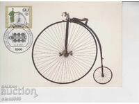 Пощенска карта FDC MAX ВЕЛОСИПЕДИ КОЛЕЛА