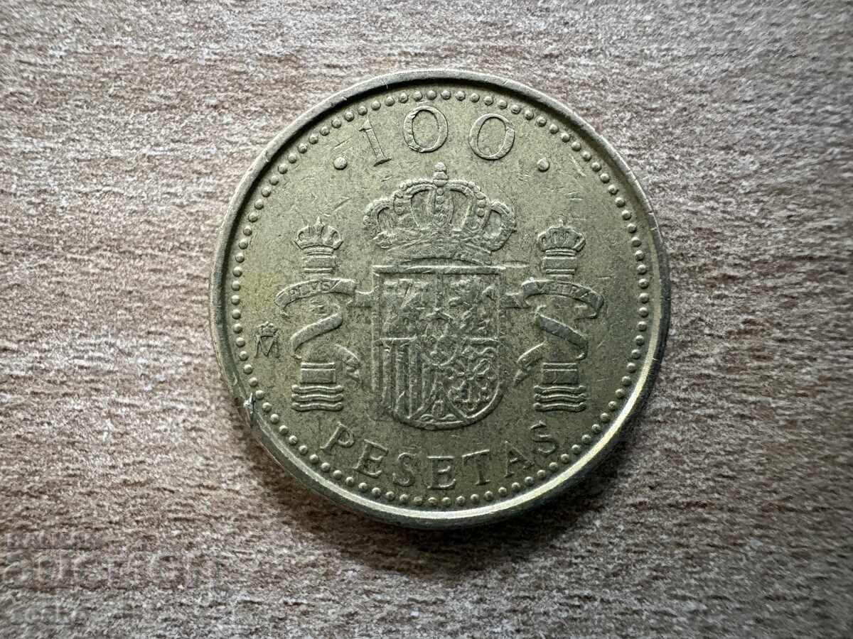 Spania - 100 pesete (1998)