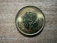 Italia - 20 lire (1982)