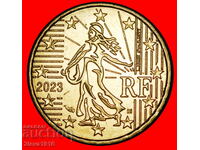 ГРЕШКА (1999-2026): ФРАНЦИЯ ★ 10 ЕВРО ЦЕНТА 2023 NORDIC GOLD