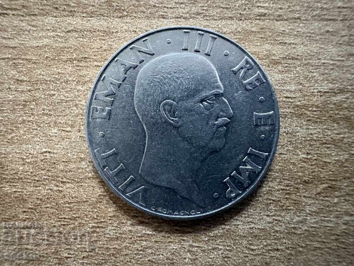 Italia - 50 centesimi (1940) - magnetică, margine zimțată cu preț € 0.33 | 0.65 BGN