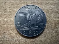 Италия - 50 чентезими (1941)