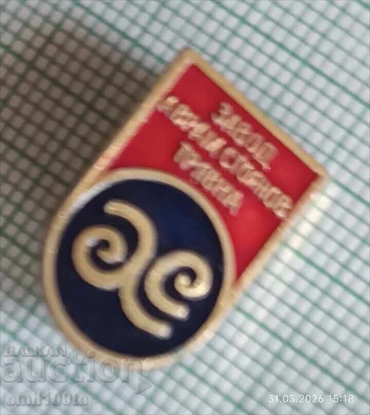 Аукцион Значка- Завод Аврам Стоянов Трявна