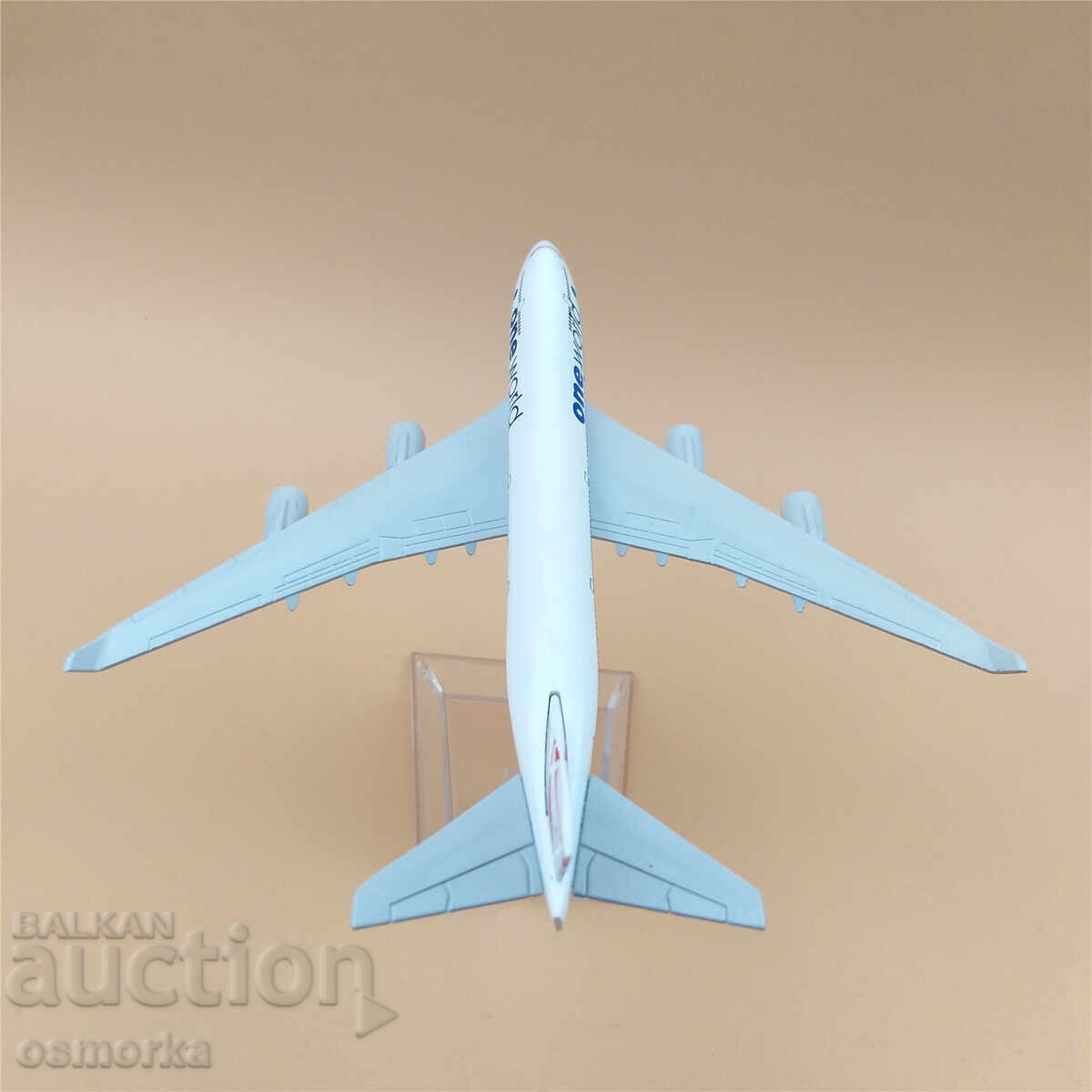 Доставка на Boeing 747 самолет модел макет One World американски превоз