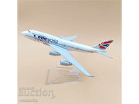 Boeing 747 самолет модел макет One World американски превоз