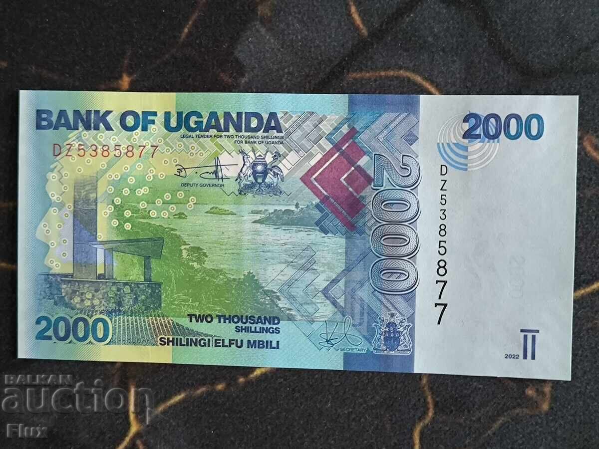 Τραπεζογραμμάτιο - Ουγκάντα - 2000 σελίνια UNC | 2021